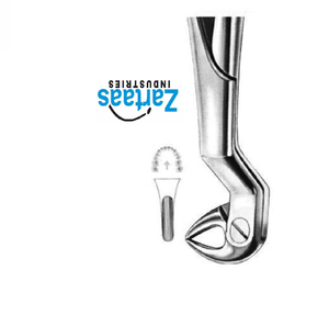 Pince d'extraction en acier inoxydable de haute qualité ROUTURIER molaires inférieures et sagesse gauche fig 212 exportateurs et fabricant - Product Image 2