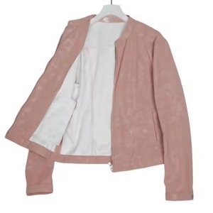 Cuir de vachette véritable Style vintage Veste pour femmes Automne Rembourrage professionnel Broderie de luxe Haute qualité Remplissage Taille XS - Product Image 5