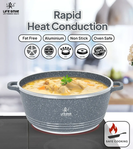 Olla de Cocina Antiadherente con Revestimiento de Granito Multicapa - Product Image 5