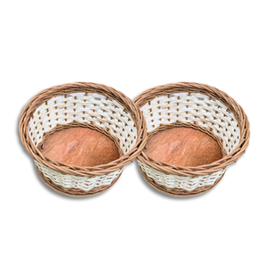 Minimalismo moderno: elegante CESTA DE RATÁN de alta calidad - Product Image 1