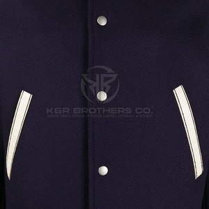 แจ็กเก็ตทีมเบสบอลย้อนยุคสำหรับสตรีทแวร์สำหรับสปอร์ตคลับ - Product Image 4