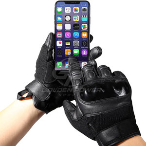 Gants de course en cuir respirant de qualité supérieure pour moto avec rembourrage protecteur imperméable pour les pilotes professionnels Sports de plein air - Product Image 6