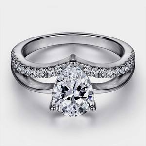 Bijoux pour femmes Bague en argent style bohème Bijoux en argent sterling 925 Topaze blanche Pierre précieuse Tendance Bague faite à la main Cadeau pour l'amour - Product Image 1