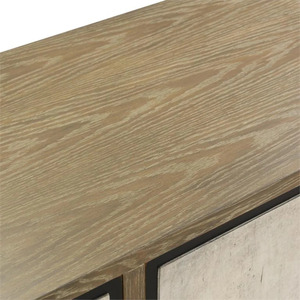 Buffet moderne en bois de chêne, console de rangement pour salle à manger, salon, hôtel - Product Image 6