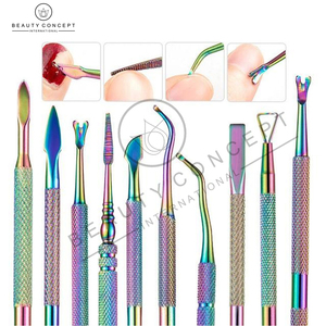 Empujador de cutículas de uñas de belleza profesional OEM Empujador de cutículas de uñas de nuevo estilo ecológico de alta calidad antideslizante - Product Image 2