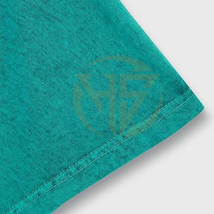 Camisetas de Moda para Hombre, Color Sólido, 100% Algodón, Lavado Ácido, Hechas en Pakistán, Camiseta con Lavado Ácido para Adultos - Product Image 5