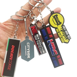 OEM Manufacturer Plastic <b>Anime</b> <b>Keychain</b> Keyring Cute Rubber PVC Custom Logo Soft 2D 3D Custom Packing Zinc Alloy USA - Product Image 1