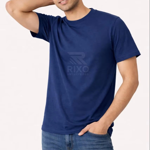 T-shirt pour homme en coton 100% uni décontracté |   Manches courtes de haute qualité, coupe classique |   Tissu doux et respirant, col rond, pour un usage quotidien - Product Image 6