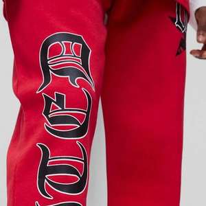 Dernier design 2026 Hip Hop Street Wear Pantalon de jogging ample en coton mélangé léger et décontracté imprimé pour hommes - Product Image 4