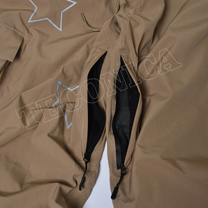 2025 nuevo pantalón de esquí holgado nieve OEM tela poliéster de alta elasticidad forro de nailon impermeable a prueba de viento transpirable invierno Snowboard - Product Image 6