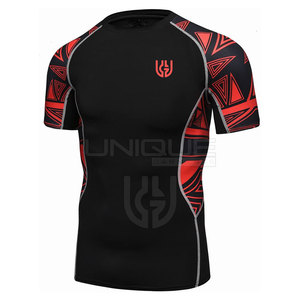 เสื้อป้องกันผดผื่นแขนสั้นแขนสั้นออกแบบได้ตามต้องการ - Product Image 2