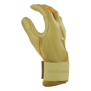Gants de frappeur de baseball en cuir professionnels sur mesure OEM, respirants et confortables, pour main gauche/droite, avec fermeture Velcro - Product Image 3