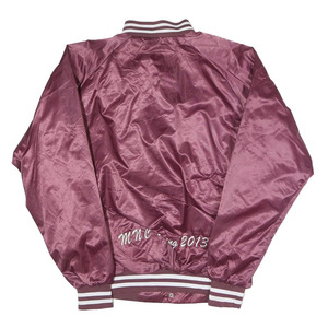 แจ็คเก็ตเบสบอลผู้ชาย OMEGA Psi Phi Sorority แบบเคลือบลายนูน พร้อมปกตั้งและโลโก้ด้านหน้า ดีไซน์ตัวอักษรกรีกคุณภาพสูง - Product Image 2