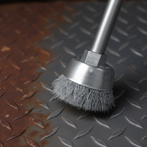 Brosse circulaire en fil métallique ondulé Stanley - Product Image 3