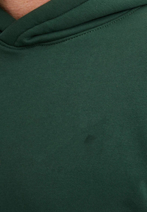 Personalizado de los hombres 100% de algodón Boxy Fit francés Terry pulóver con capucha grueso peso pesado gota hombro Invierno Polar sólido bordado - Product Image 5