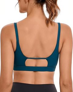 Nouveau soutien-gorge de sport sans bretelles pour femmes, à maintien élevé, avec logo frontal, design simple, respirant, en élasthanne/nylon - Product Image 2