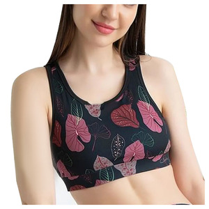 Nouveau design entièrement sublimé personnalisé grande taille femmes course à pied Gym Fitness OEM entraînement sans manches haute qualité Yoga soutiens-gorge Fitness - Product Image 3