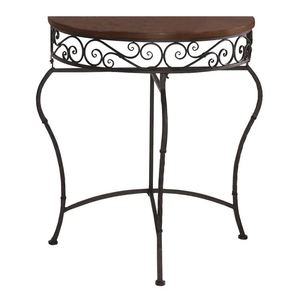 โต๊ะคอนโซลเหล็กดีไซน์ทันสมัยสำหรับโรงแรมของตกแต่งบ้านห้องรับแขกที่เก็บเฟอร์นิเจอร์ห้องโถงและโถงทางเดิน - Product Image 1