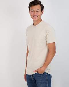 <b>Men's</b> Short Sleeve Crew Neck <b>Pocket</b> <b>T</b>-<b>Shirt</b> Athletic Top Text and LOGO Personalised Custom <b>T</b>-<b>shirt</b> for <b>men</b> - Product Image 6