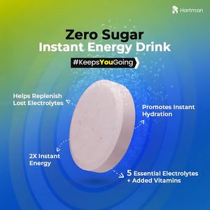 <b>Zero</b> Sugar Hydration Energy <b>Tablets</b> Instant Electrolytes Refreshing Ice Current Flavor Safe for Pregnant Adults - Product Image 3