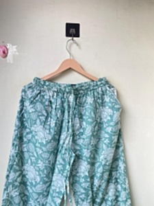 Conjunto de Pijama de Algodón Hecho a Mano con Estampado Floral, Ropa de Dormir, Camisa y Pantalón, Conjunto de Pijama para Damas de Honor, Ropa de Verano - Product Image 2