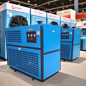 Secador de aire Karlos Serie F, compresor de aire de alta temperatura con sistema refrigerado de 7.35kw, 128-135CFM, refrigeración por aire. - Product Image 3