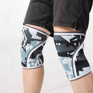 Best Selling Compression Neoprene Knee Sleeves Professional Weightlifting Knee Braces for Unisex by Standard International - Product Image 4