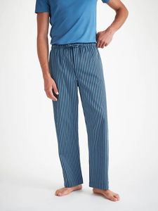 Pijama de algodón a rayas para hombre, pantalones cómodos con cintura elástica, cordón, ropa de dormir, pantalones de casa, ropa de dormir al por mayor - Product Image 6