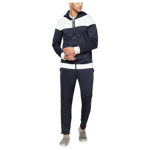 Nouveautés Vêtements de sport d'hiver pour hommes Logo personnalisé Vente en gros Survêtements Col à capuche Motif solide Meilleur prix Usine directe - Product Image 1