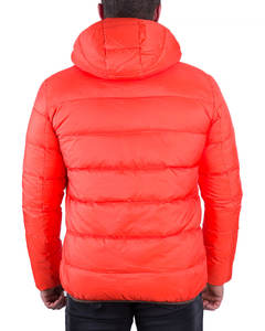 Chaqueta Acolchada Personalizada para Hombre, de Primera Calidad, Resistente al Viento, Transpirable, con Cuello Alto, Diseño Urbano y Elegante, Teñido Liso - Product Image 4