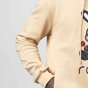 เสื้อฮู้ดสวมหัวแบบสวมหัวพิมพ์โลโก้ได้ตามต้องการสำหรับผู้ชายเสื้อมีฮู้ดสำหรับฤดูหนาวที่อบอุ่นรุ่น450 GSM สำหรับผู้ชาย - Product Image 4