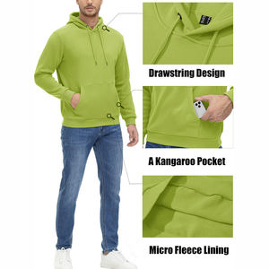 Nouveaux vêtements pour hommes 2026, sweats à capuche décontractés, vêtements de rue de grande taille, sweats à capuche de haute qualité 100% coton pour hommes - Product Image 5