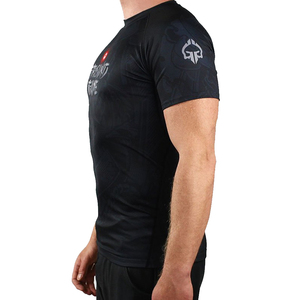 Camiseta de compresión para gimnasio, protector contra sarpullido - Product Image 5