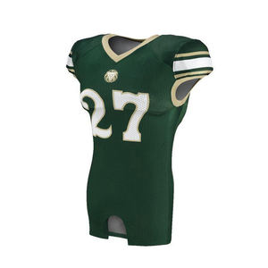 Jersey de fútbol americano, paneles ventilados, hombros duraderos, estilo de juego, números, práctica corta, guantes listos para Ciudad de Entrenamiento - Product Image 2