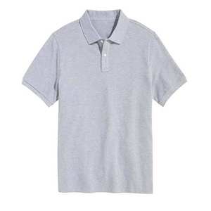 Camisas Polo de Manga Corta para Hombre, Estilo Urbano, Algodón, Tallas Grandes, Cuello Alto, Transpirables, Color Sólido, Servicio OEM - Product Image 1