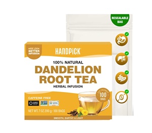 ชาดอกแดนดิไลออนแบบซอง ยี่ห้อ HANDPICK บรรจุ 100 ซอง - Product Image 1