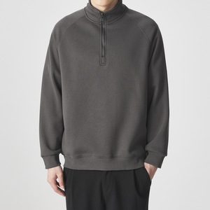 Heavy Weight 14 Zip Hoodie Custom Logo Anti-shrink Moda Ropa de invierno para hombres - Product Image 4