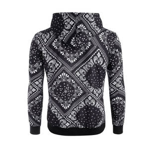 Sweat à capuche de sublimation de couleur personnalisée sweat à capuche de sublimation en tissu doux fabriqué en usine sweat à capuche durable et décontracté - Product Image 4