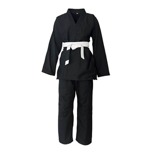 ชุดยิวยิตสู BJJ คิโมโน น้ำหนักเบา สำหรับฝึกซ้อม ผ้าฝ้าย 100% แห้งเร็ว เสริมความแข็งแรงบริเวณหัวเข่า กางเกงมีโลโก้ด้านหลัง - Product Image 1