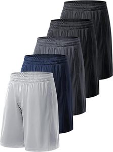 Pantalones cortos atléticos transpirables de verano XL para hombre, ropa deportiva elástica de secado rápido para entrenamiento en el gimnasio, chándales de entrenamiento con Logo impreso hasta la rodilla - Product Image 6