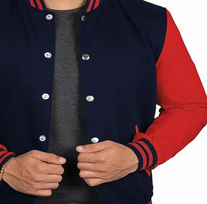 Veste universitaire d'hiver 100% personnalisée, mélange de laine, nom et numéro personnalisés, respirante, style streetwear pour hommes - Product Image 4