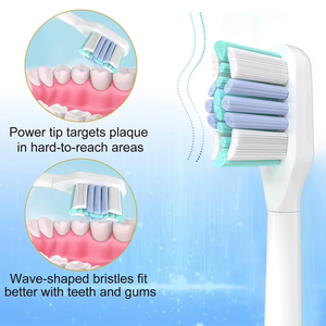 Cepillos de Dientes Eléctricos Flexibles con 8 Cabezales de Nylon Dupont de Cerdas Medianas para una Protección Bucal Suave - Para Uso en Hoteles y Hogares, Compatible con Oral-B - Product Image 6