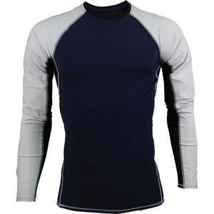 Camiseta Deportiva de Compresión para Hombre, 100% Poliéster, Tejido de Punto, Diseño Ajustado, Antiarrugas, para Entrenamiento - Product Image 5