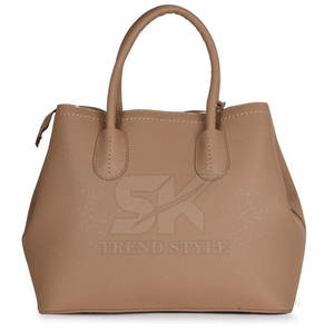 Bolso de Hombro de Cuero de un Solo Color Hecho en Pakistán, Venta Caliente, Logotipo Personalizado, Bolso de Hombro de Cuero Ligero de un Solo Color - Product Image 3