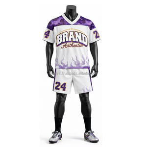 Jersey de Fútbol Americano Personalizado con Diseño OEM Nuevo, Transpirable, Logotipo Cosido Personalizado, Impresión por Transferencia de Calor, Manga Corta, Deportivo - Product Image 2