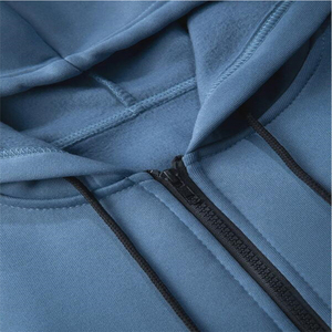 OEM ชุดวอร์มสำหรับผู้ชายชุดวอร์มชุดกีฬาแนวสตรีทแฟชั่นแบบลำลองชุดวอร์มสำหรับผู้ชายชุดวอร์มขนแกะกลางแจ้ง - Product Image 3