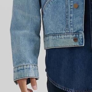 Nuevo diseño de lona personalizada estilo de calle transpirable con capucha cuello alto chaqueta de lluvia para hombre con opción de etiqueta privada - Product Image 3