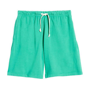 Shorts en maille double couche décontractés pour hommes de la rue principale, couleur unie personnalisée, haute qualité et respirant, shorts surdimensionnés pour hommes - Product Image 1