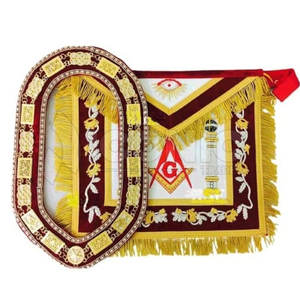 Service OEM Regalia maçonnique en vrac Marque privée Regalia maçonnique Prix de gros Regalia maçonnique - Product Image 6
