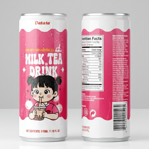 เครื่องดื่มชานมดาต้าฟา ลาเต้ ขนาด 315 มล. แบบกระป๋อง ชาไข่มุก 3 รสชาติ - Product Image 4